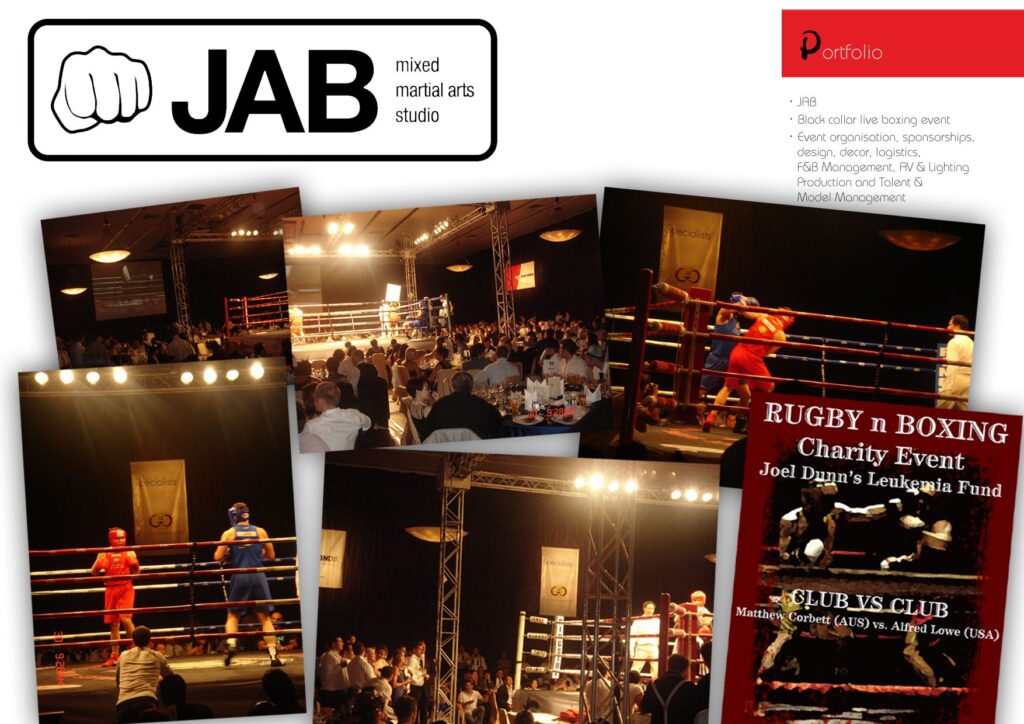 JAB “Club vs. Club” Live Boxing Black Tie Charity Gala