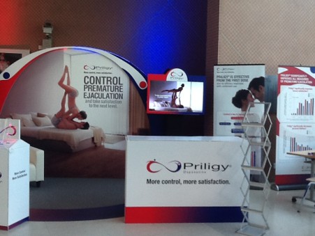 Priligy – Medical Product Launch & Experiential Exhibition Spatial Design