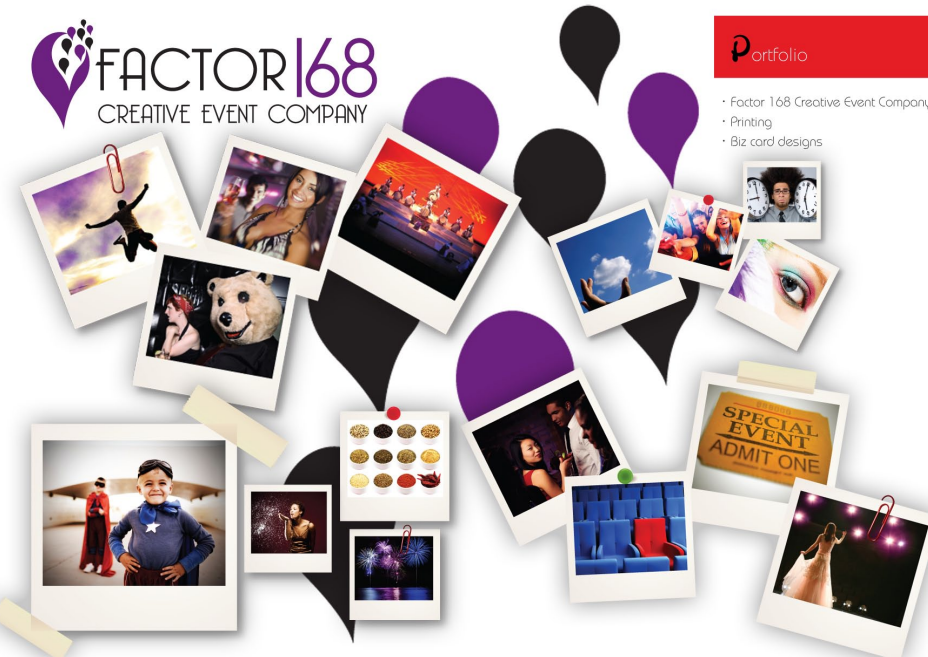 Factor 168 – Corporate Identity, Creative Print Procurement, and Brand Collateral Design